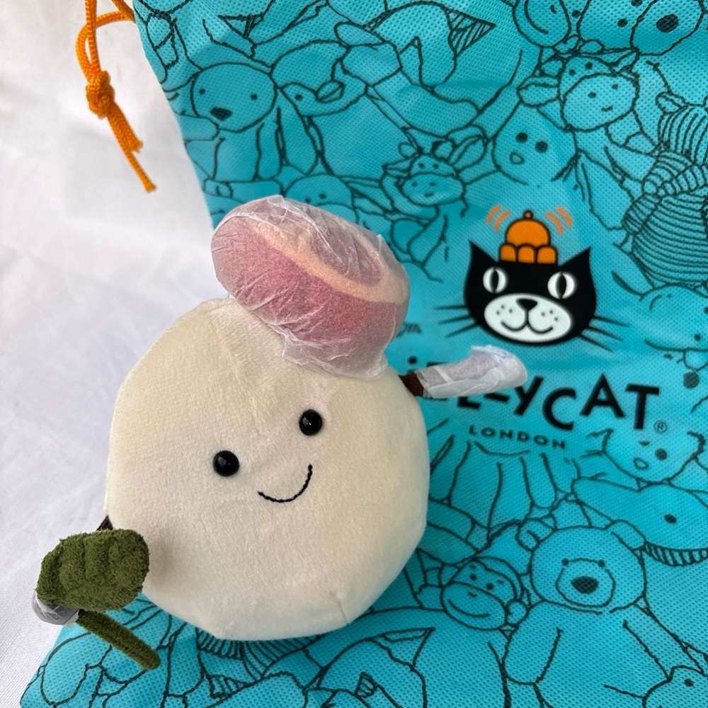 Jellycat AMUSEABLES MOZZARELLA cheese authentic US seller out of stock Foodie